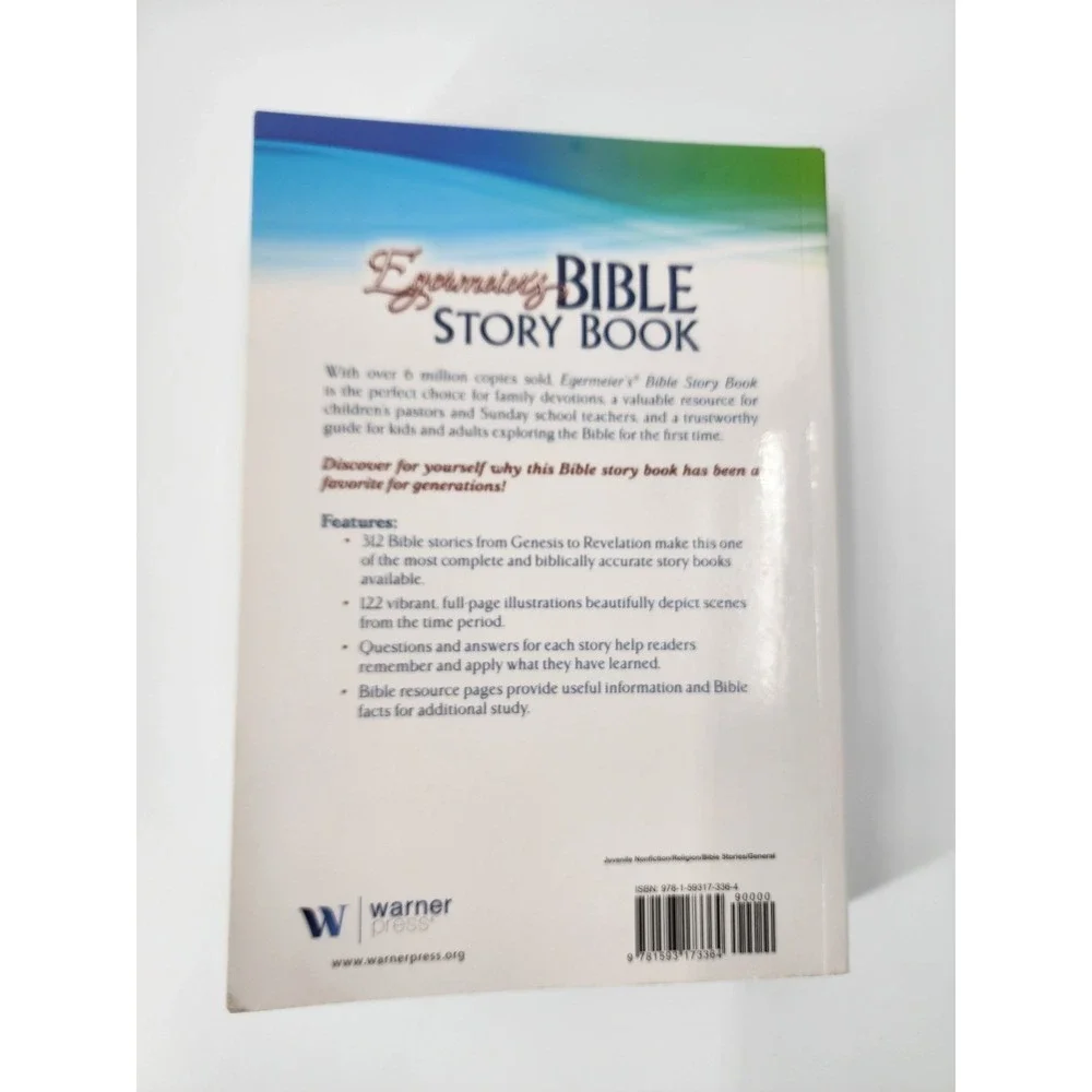 Egermeiers Bible Story Book Warner Press Softcover 312 Stories 9781593173364